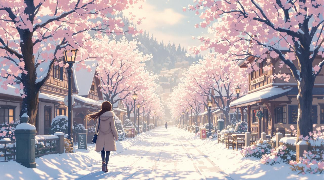 咕咚漫画精选推荐 - 雪国的春日来信