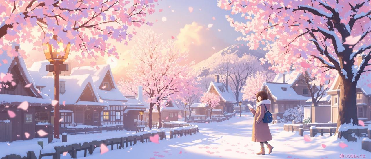 咕咚漫画 - 雪国的春日来信